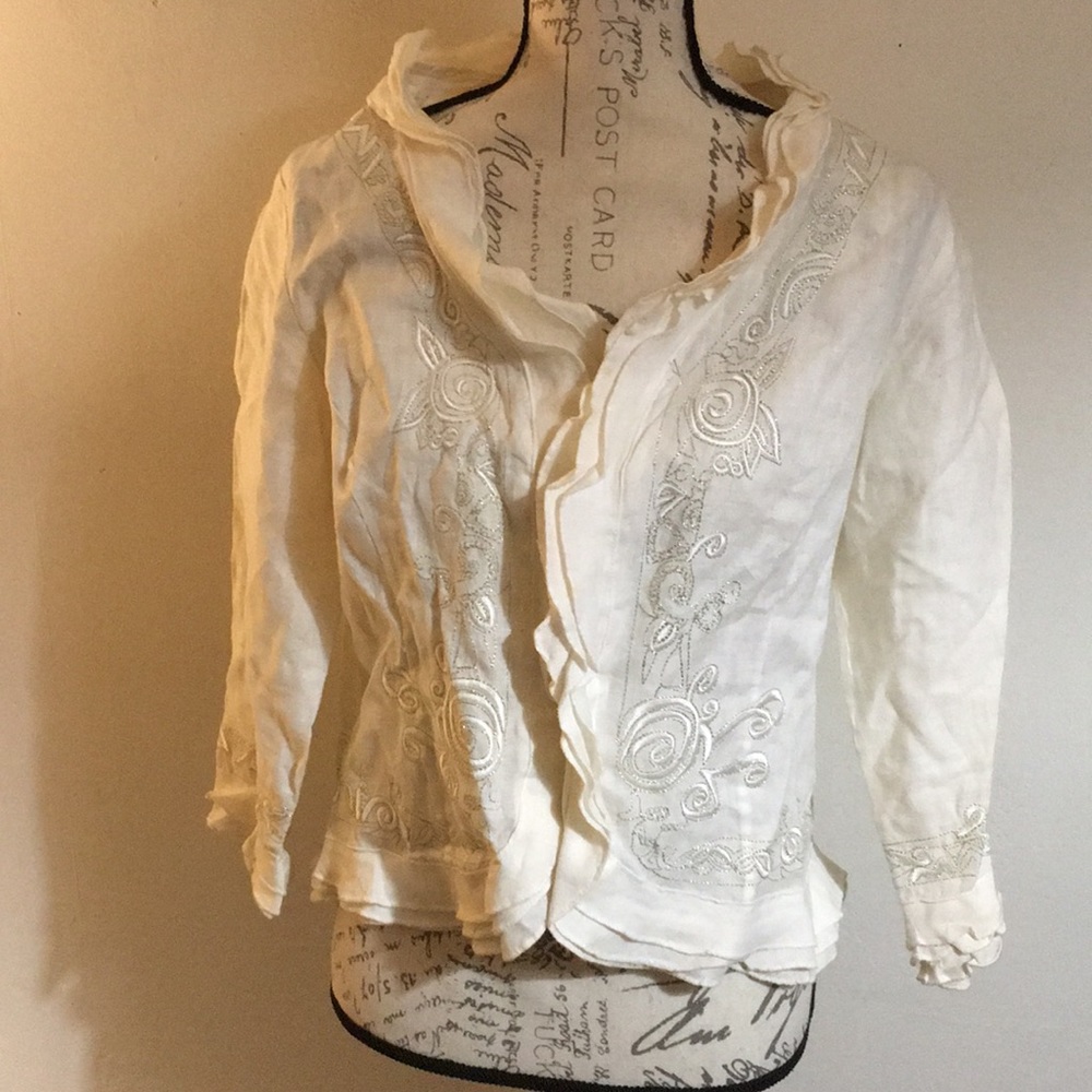 Beautiful white blouse